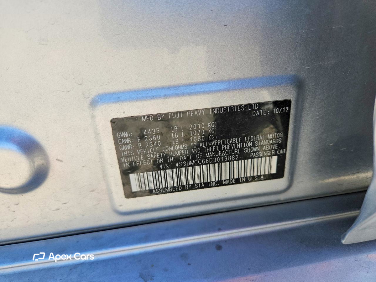 Subaru Legacy 2013