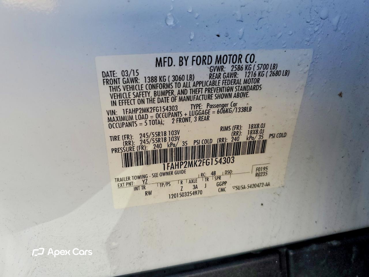 Ford Taurus 2015