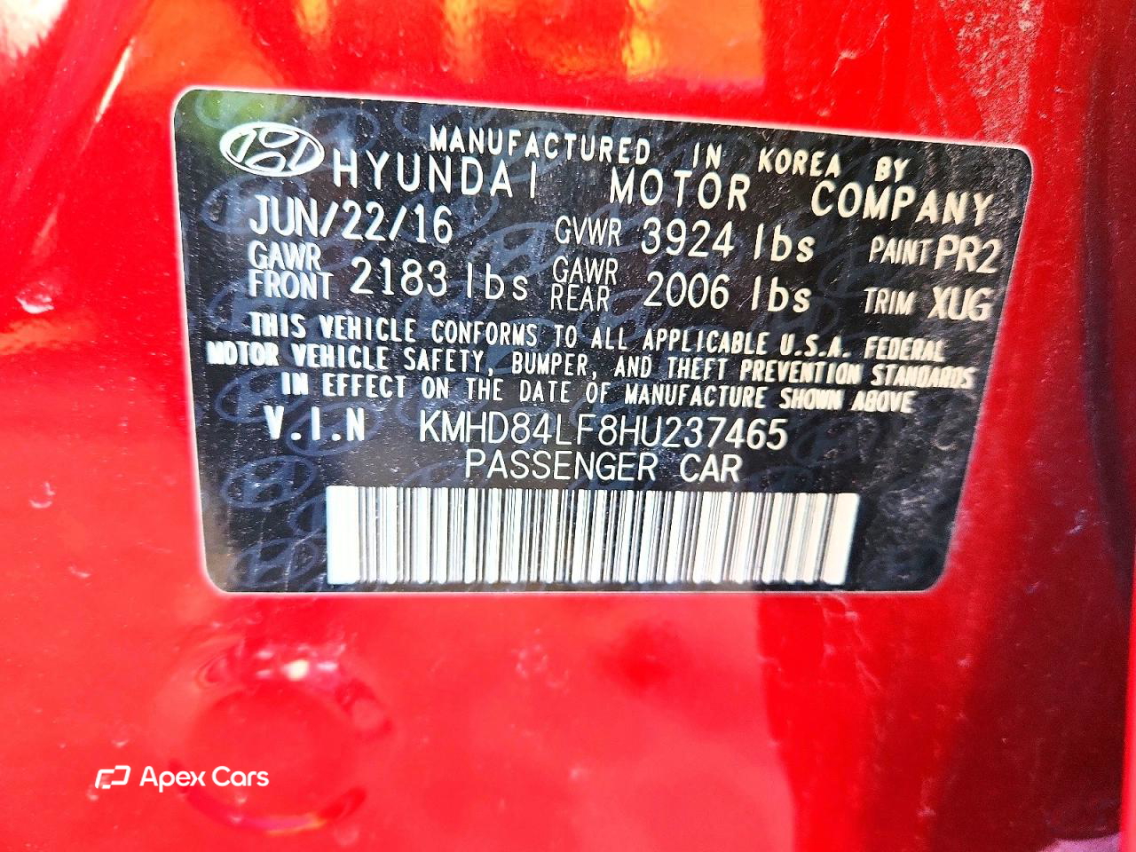 Hyundai Elantra 2017