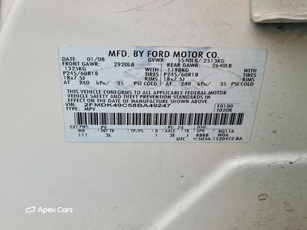 Ford Edge 2008