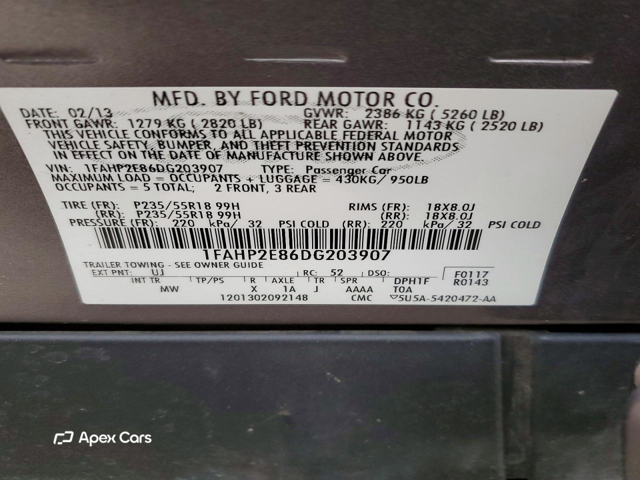 Ford Taurus 2013