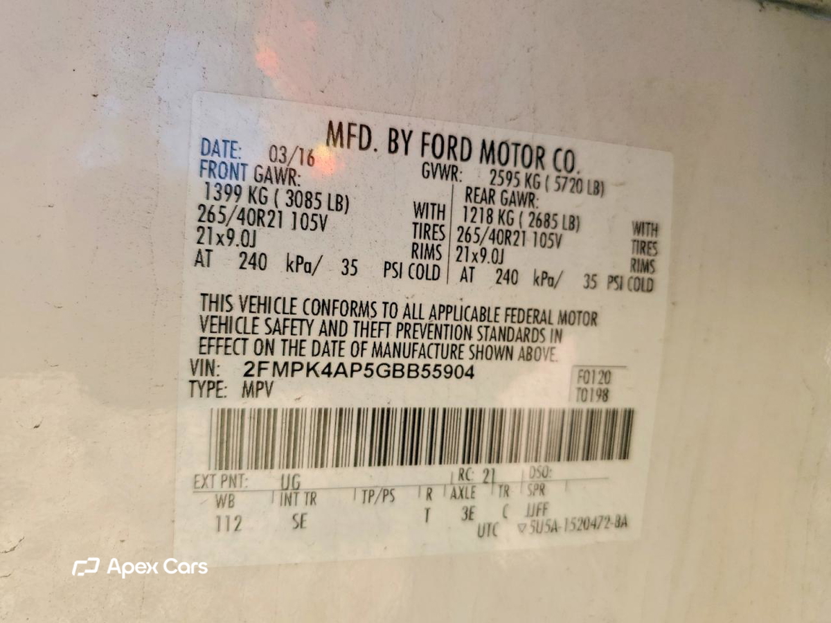 Ford Edge 2016
