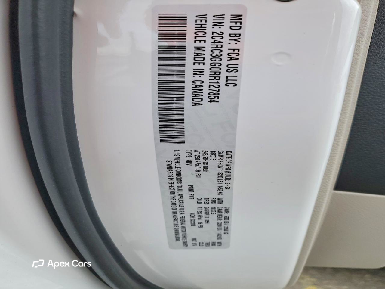 Chrysler Pacifica 2024