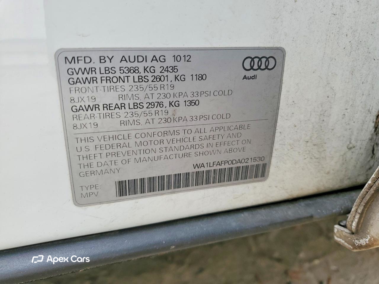 Audi Q5 2013