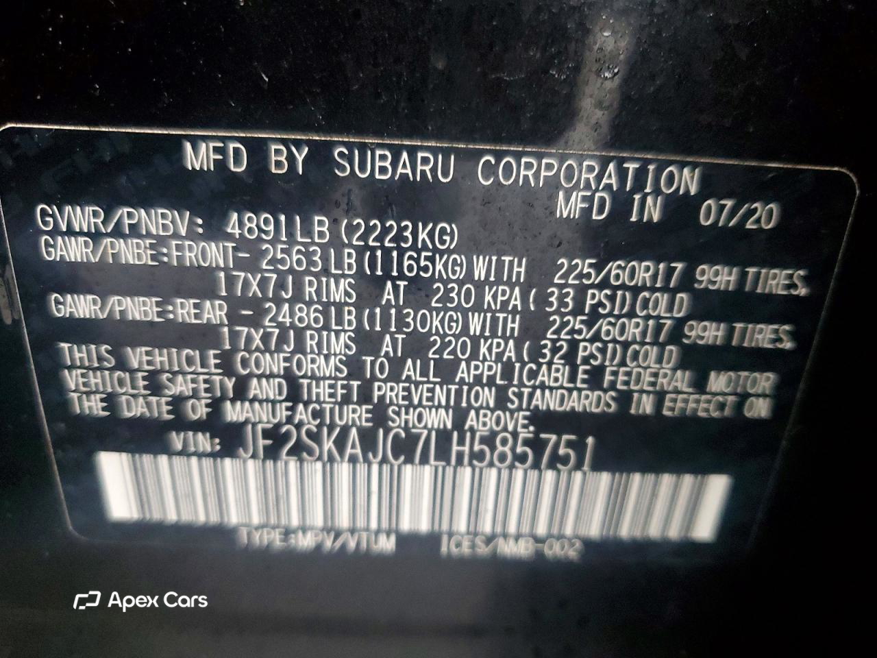 Subaru Forester 2020