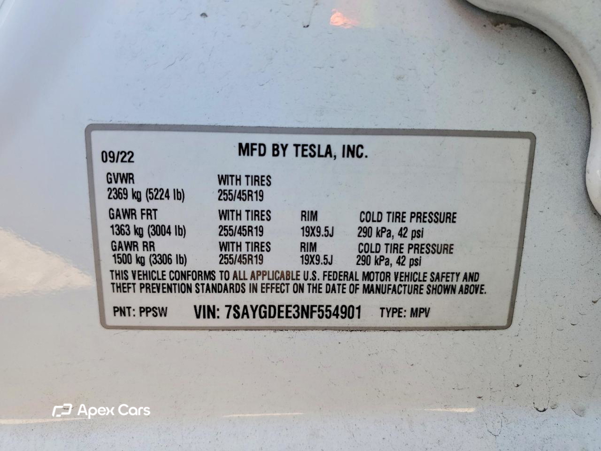 Tesla Model Y 2022