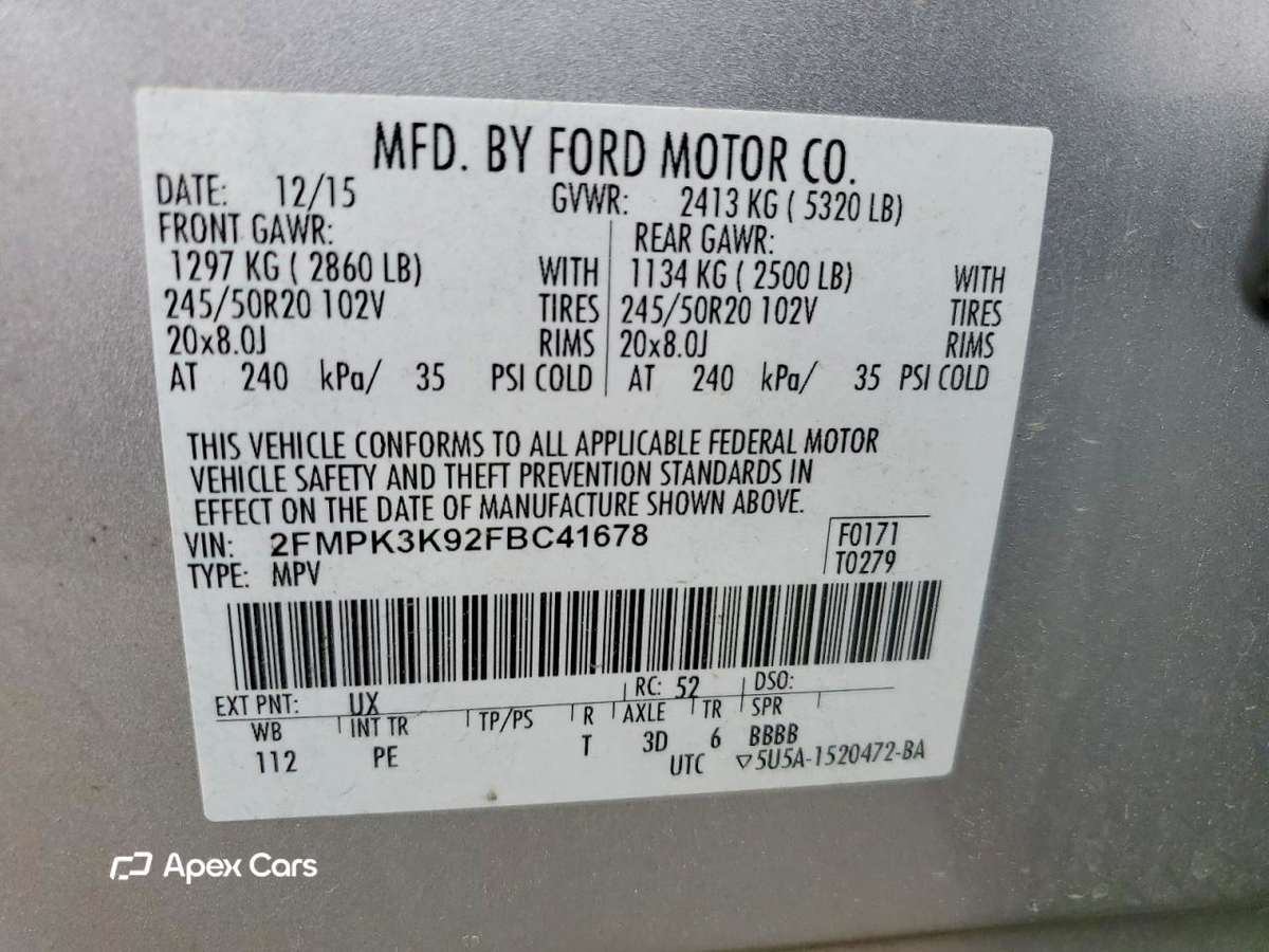 Ford Edge 2015
