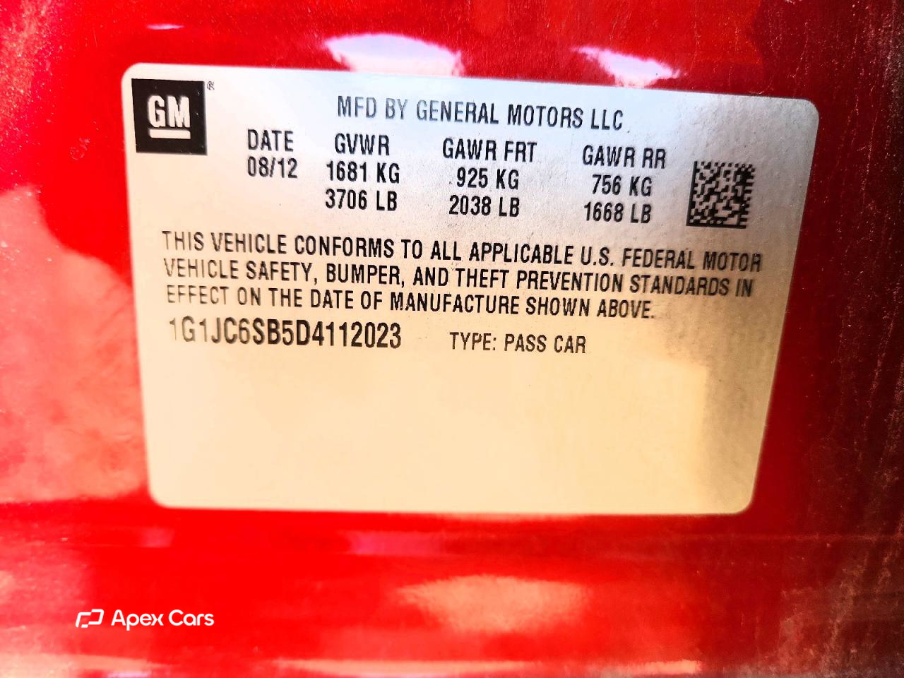 Chevrolet Sonic 2013