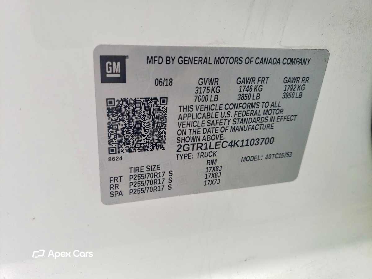GMC Sierra 2019
