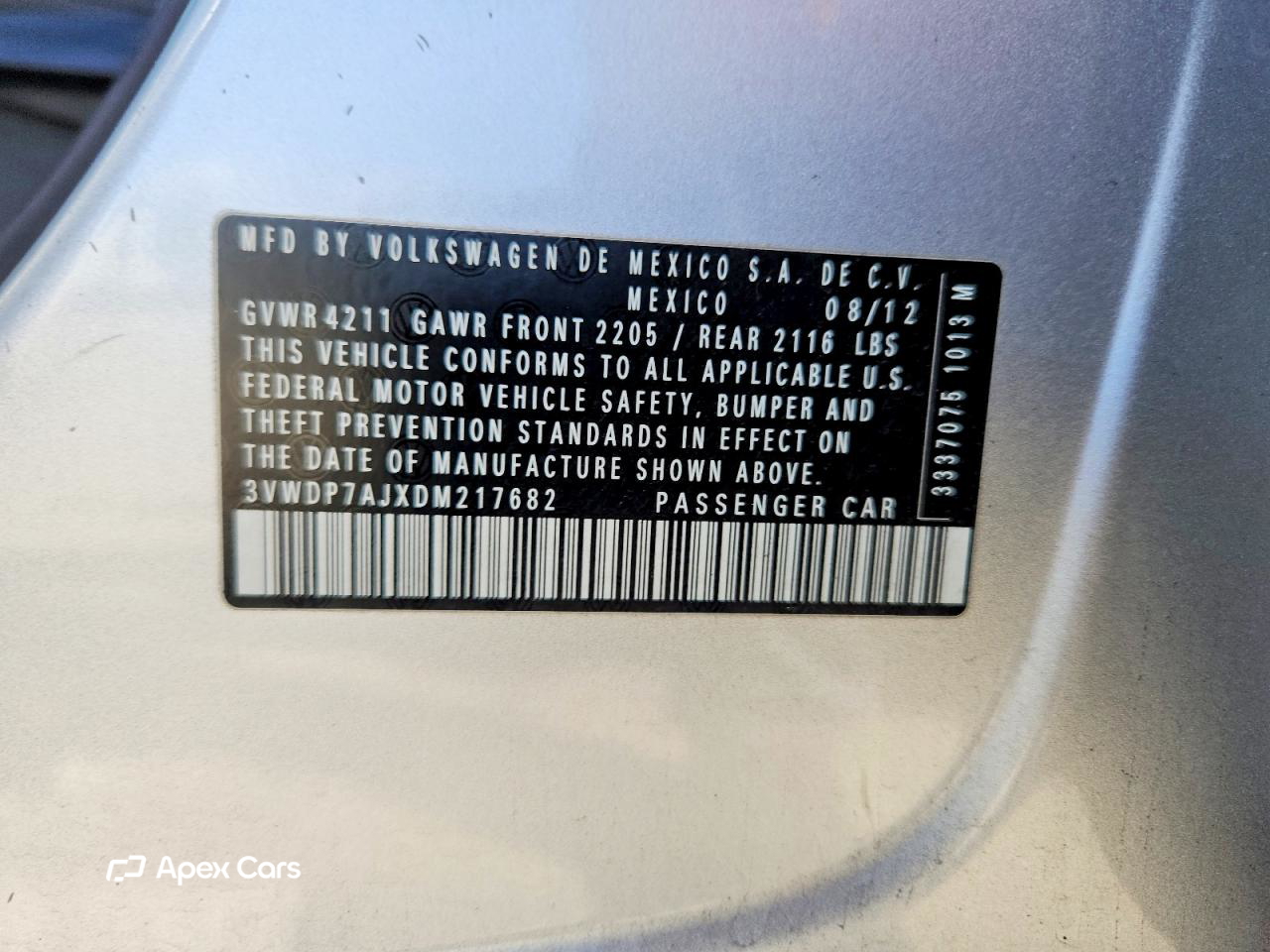 Volkswagen Jetta 2013