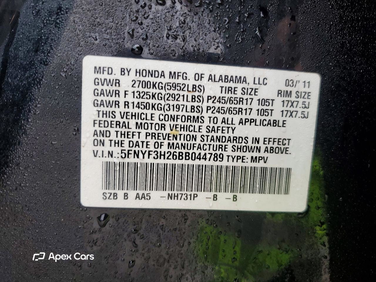 Honda Pilot 2011