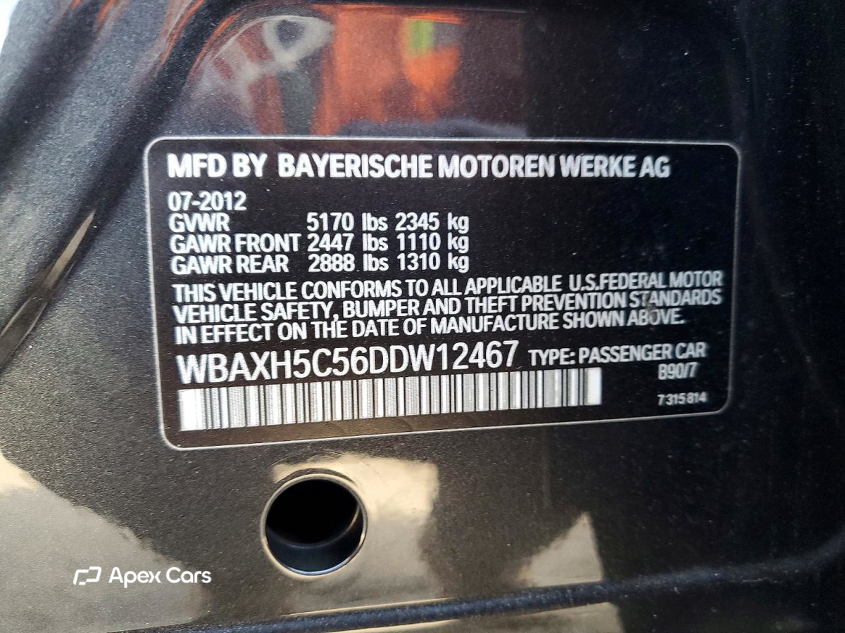 BMW Series 5 2013