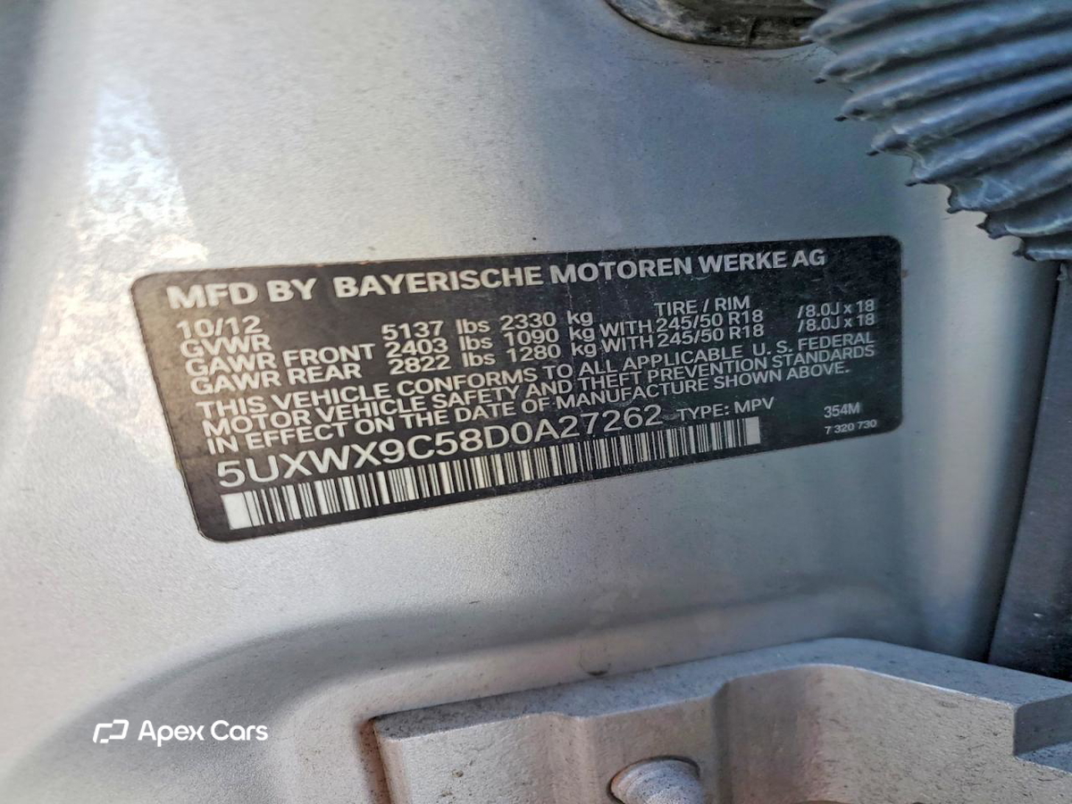 BMW X3 2013