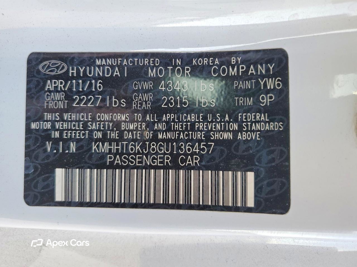 Hyundai Genesis 2016