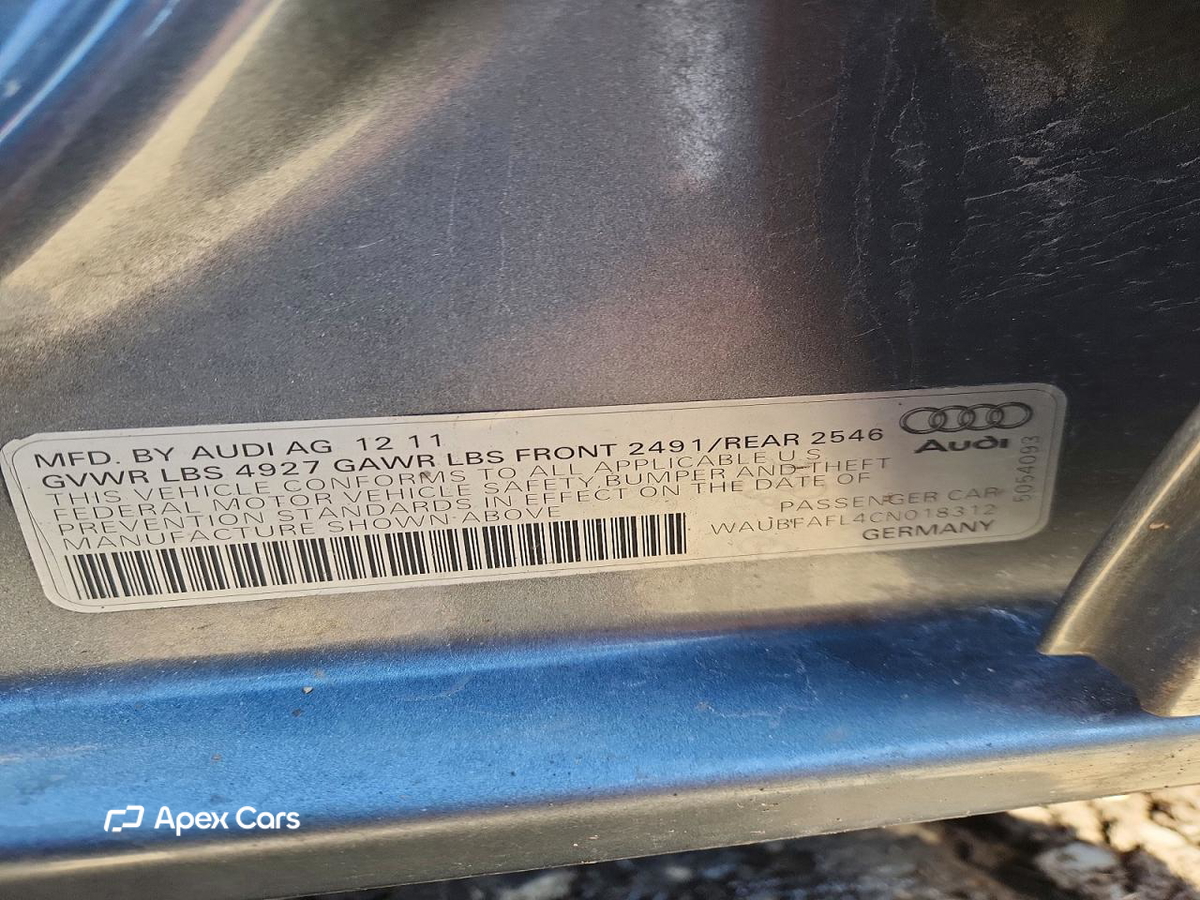 Audi A4 2012