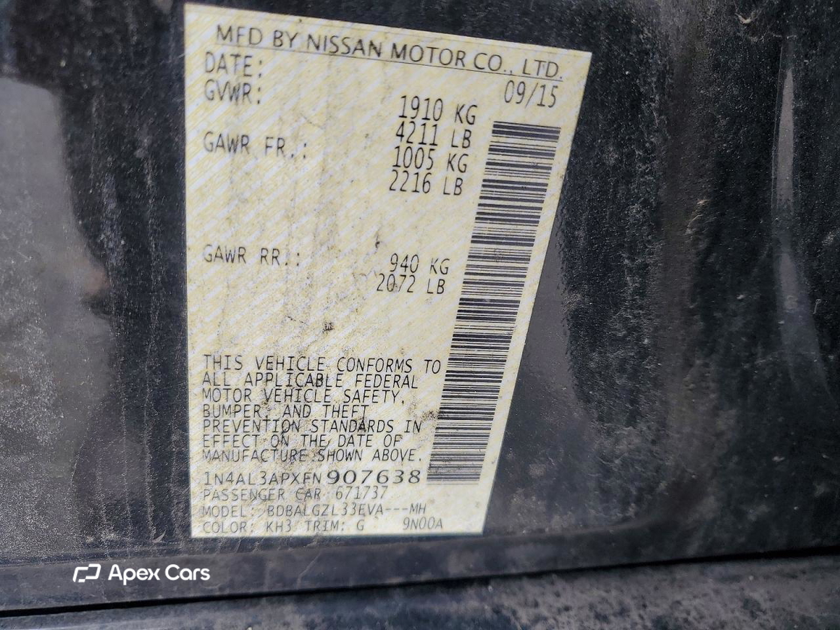 Nissan Altima 2015