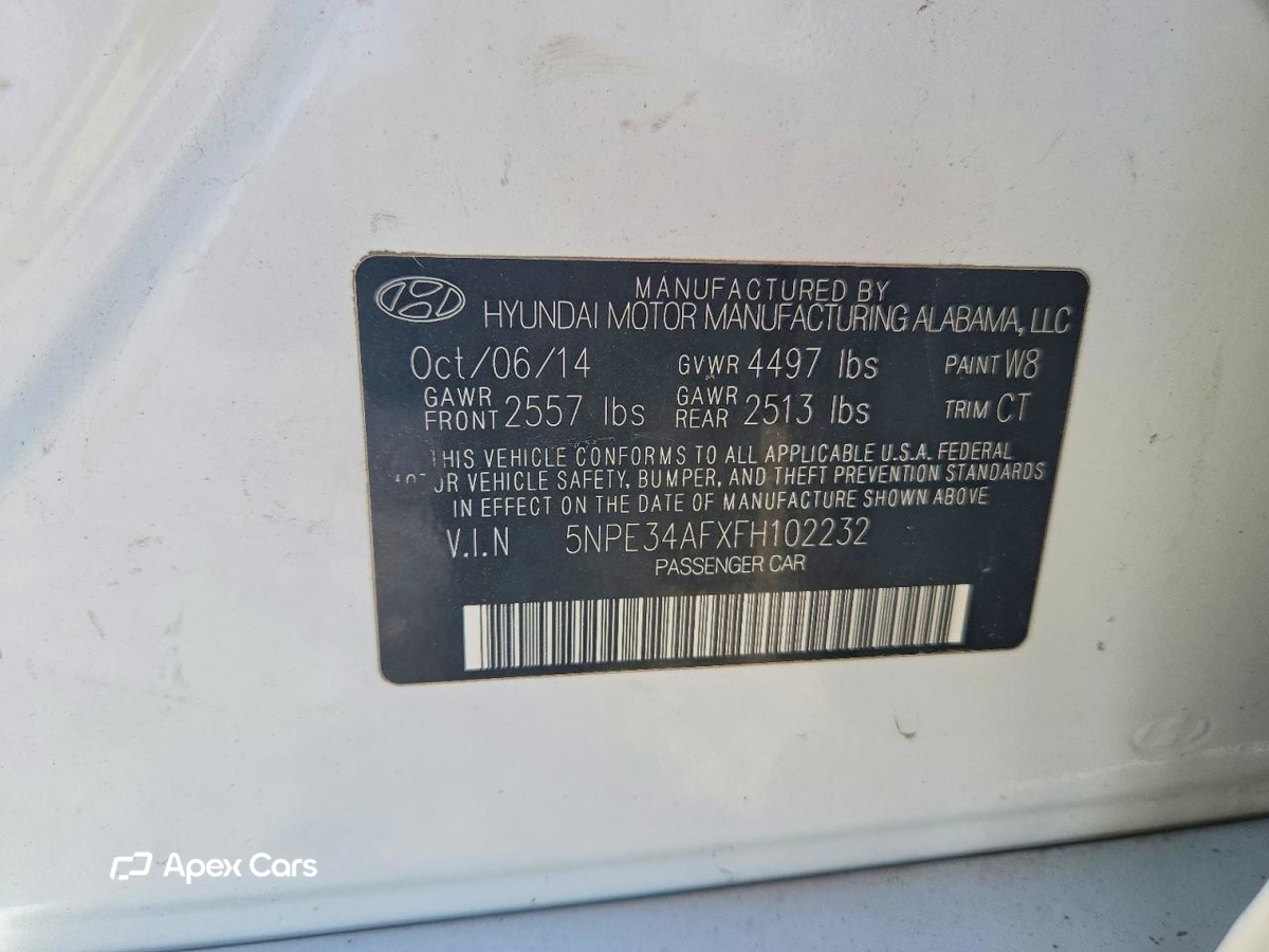 Hyundai Sonata 2015
