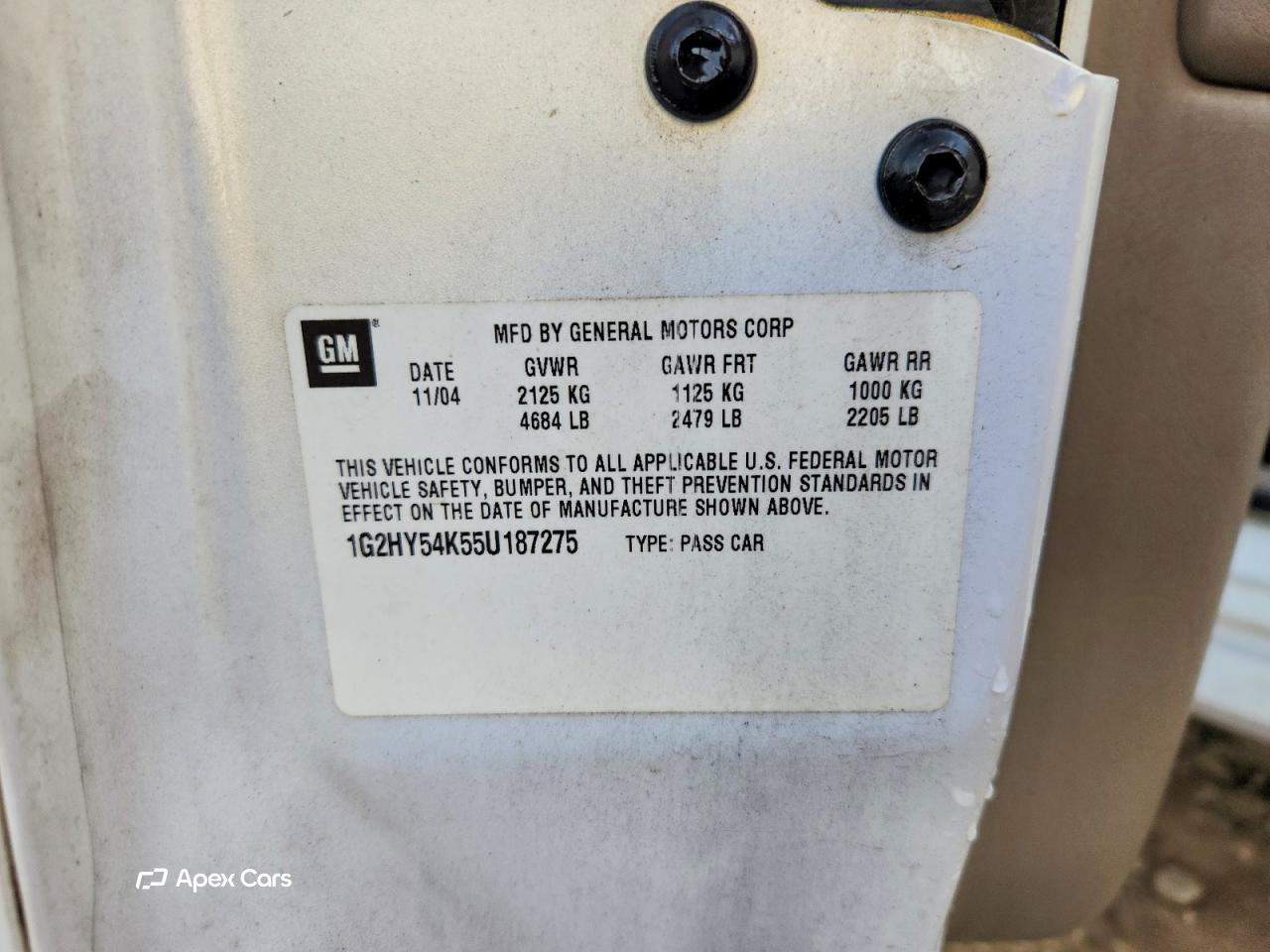 Pontiac Bonneville 2005