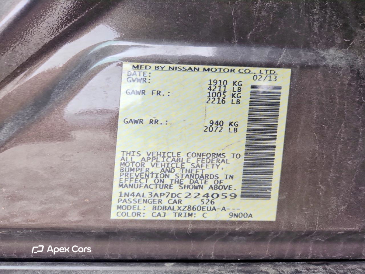 Nissan Altima 2013