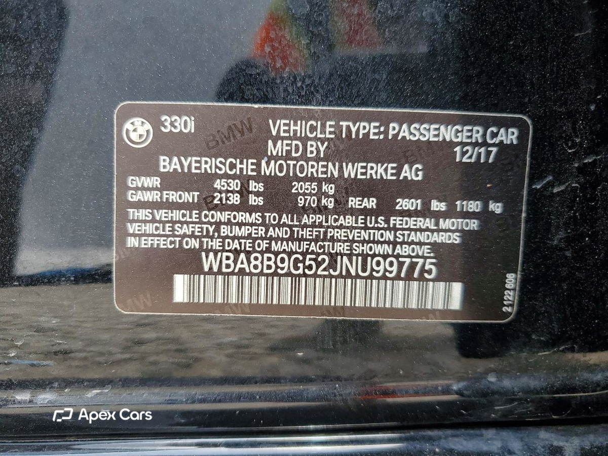 BMW Series 3 2018