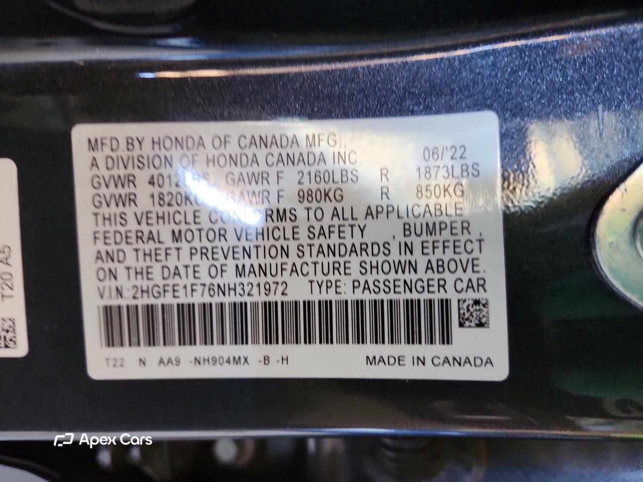 Honda Civic 2022