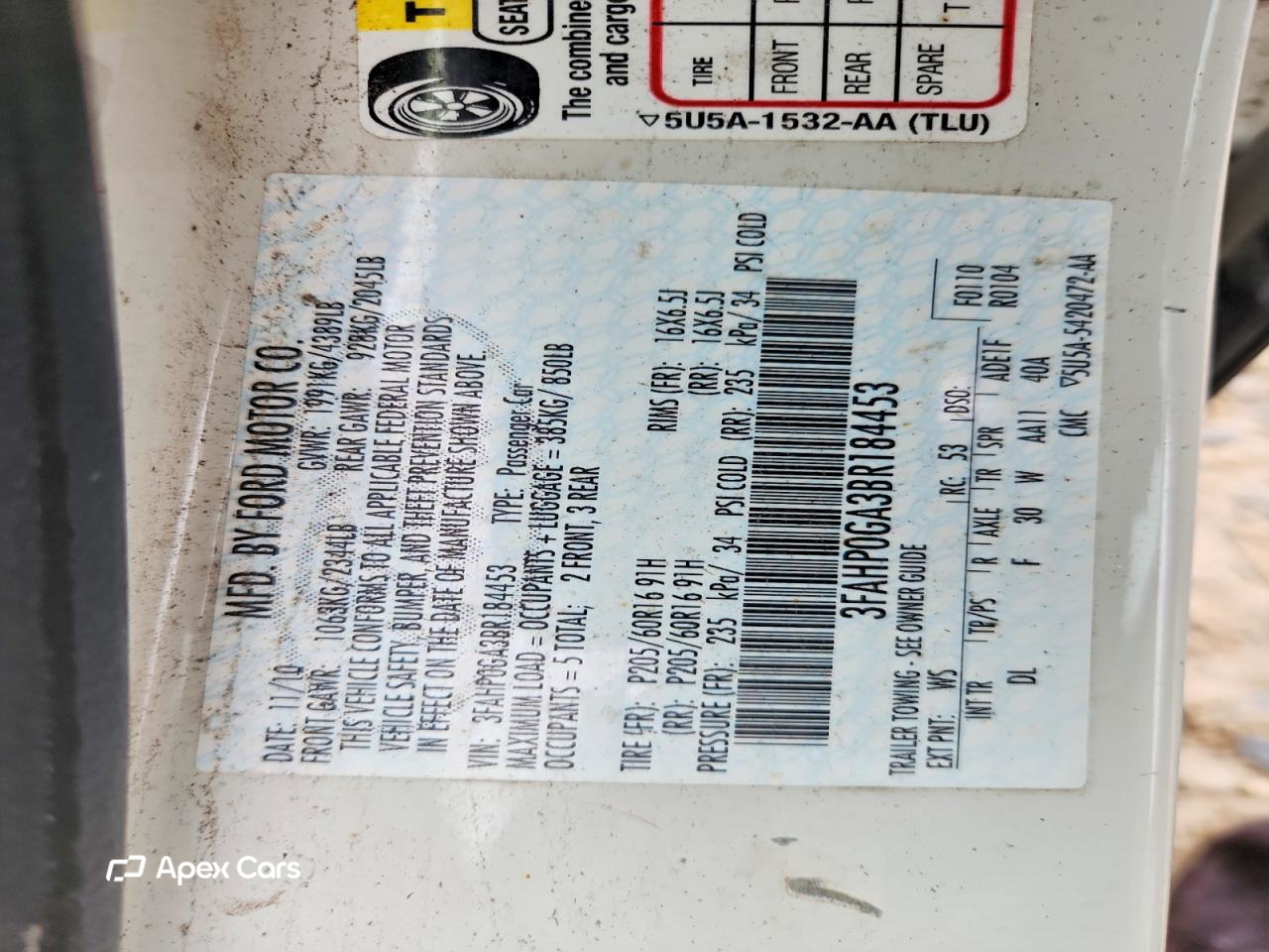 Ford Fusion 2011