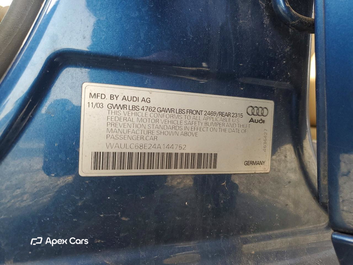 Audi A4 2004