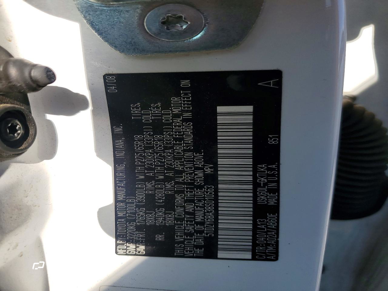 Toyota Sequoia 2008