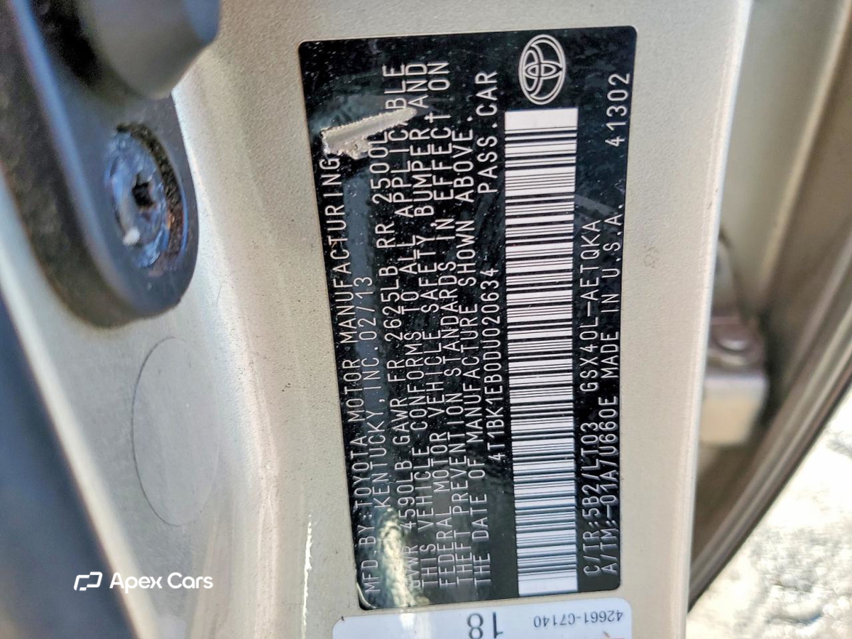 Toyota Avalon 2013