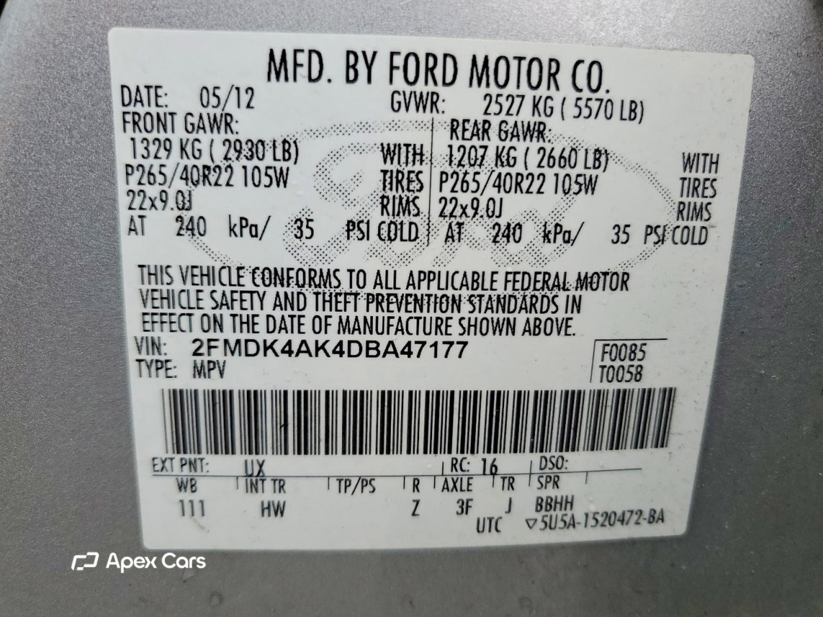 Ford Edge 2013
