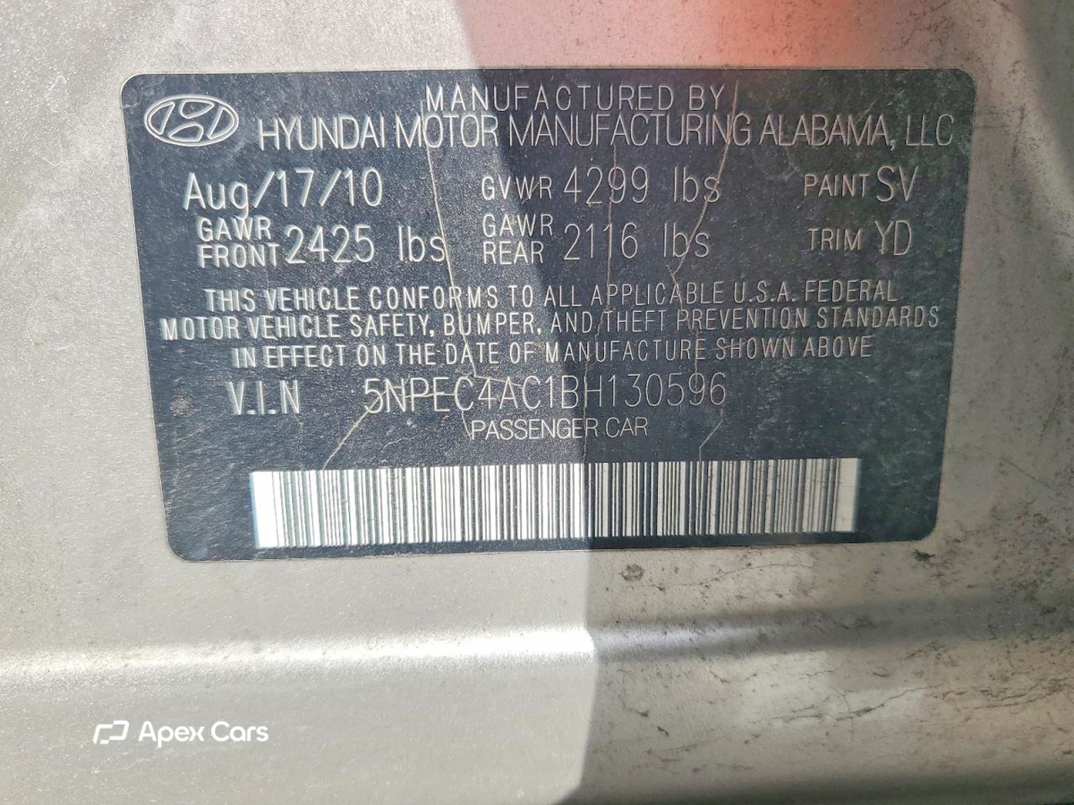 Hyundai Sonata 2011