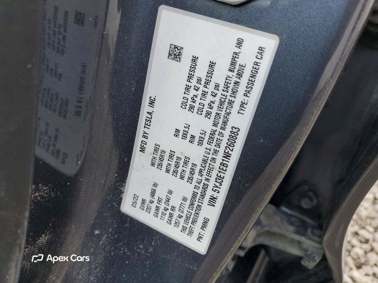 Tesla Model 3 2022