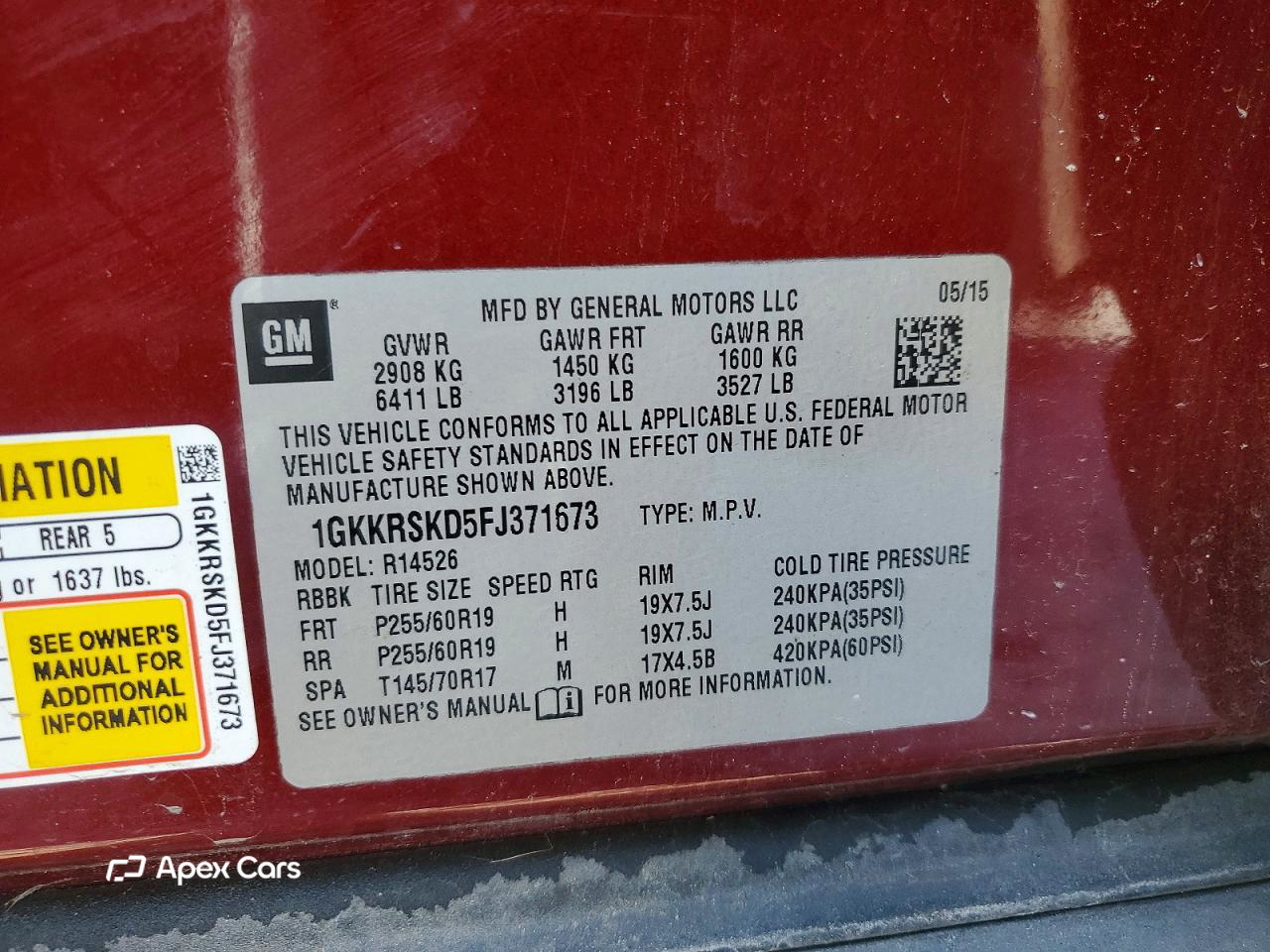 GMC Acadia 2015