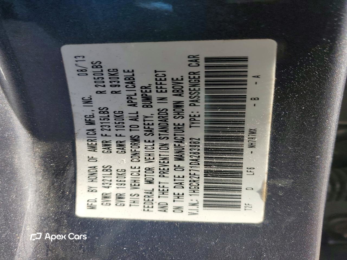 Honda Accord 2013
