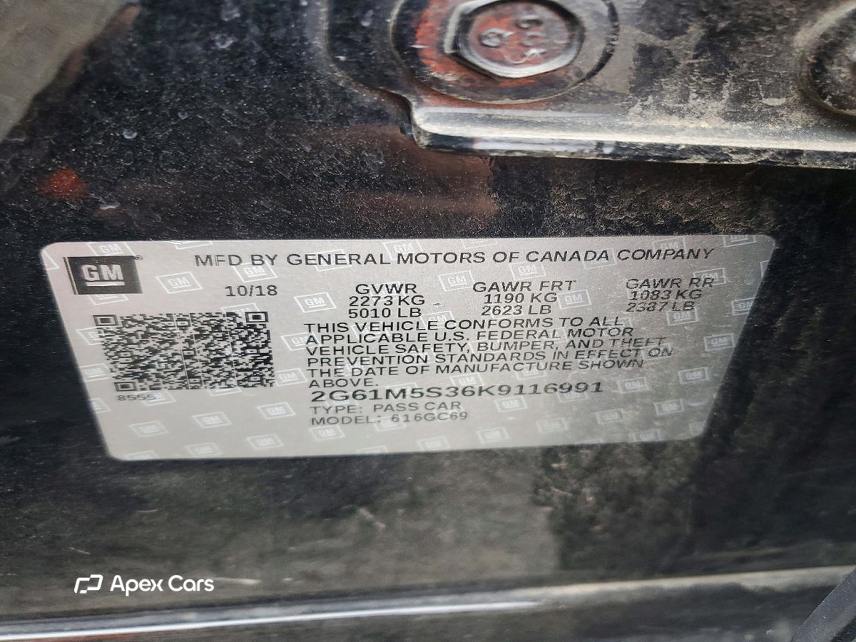 Cadillac XTS 2019
