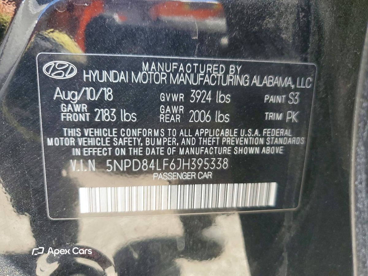 Hyundai Elantra 2018