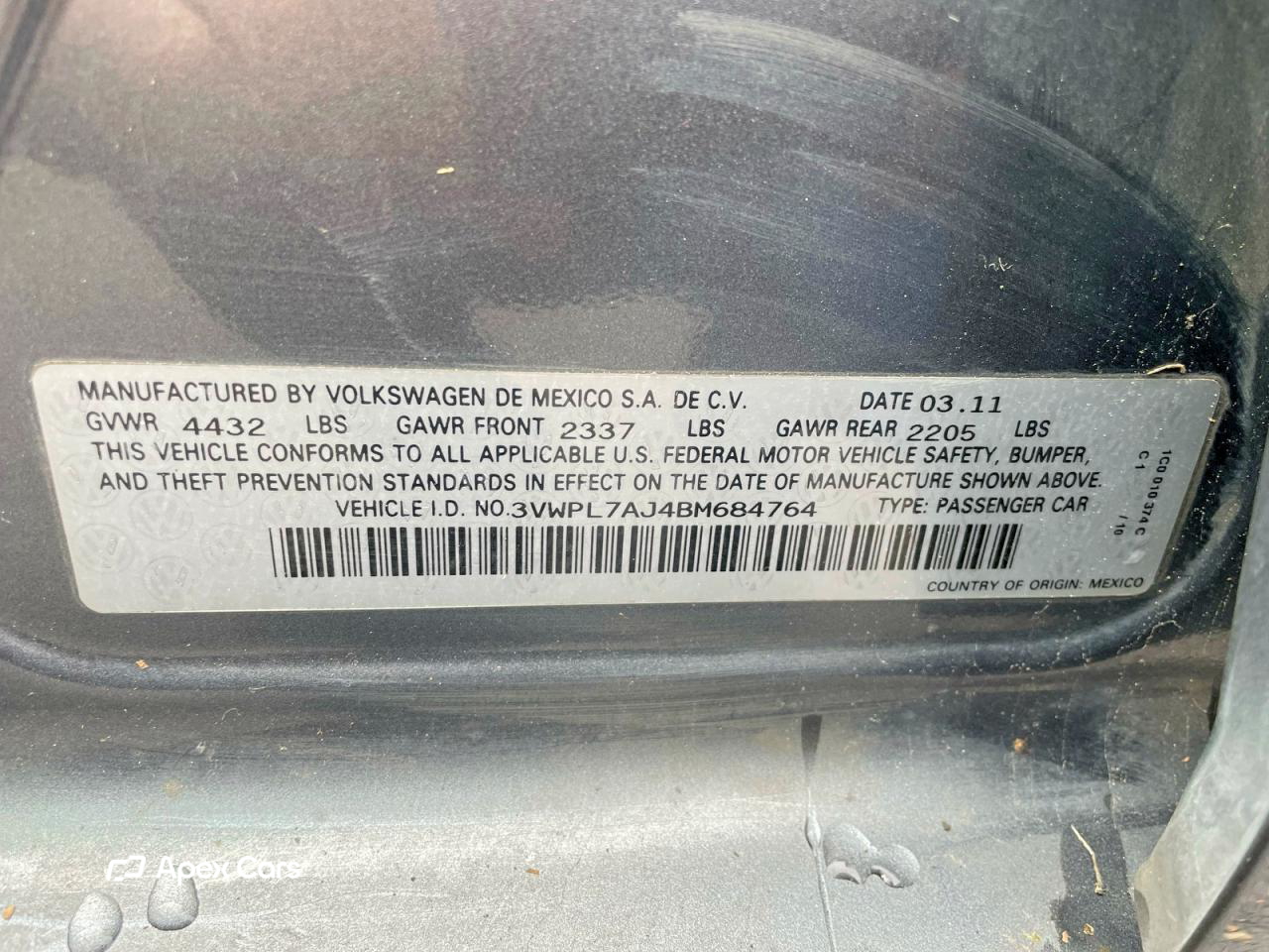 Volkswagen Jetta 2011