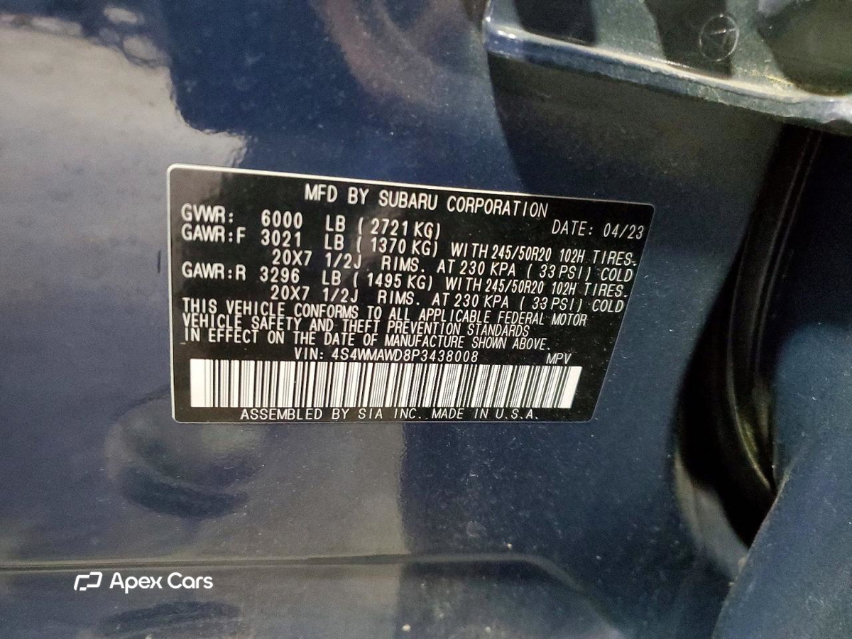 Subaru Ascent 2023