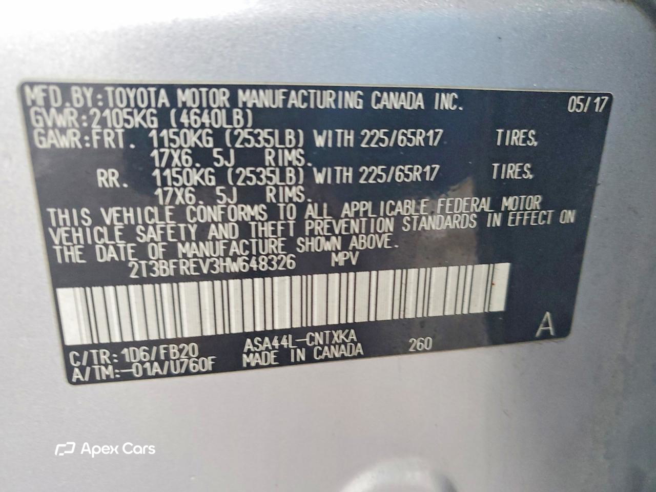 Toyota RAV 4 2017