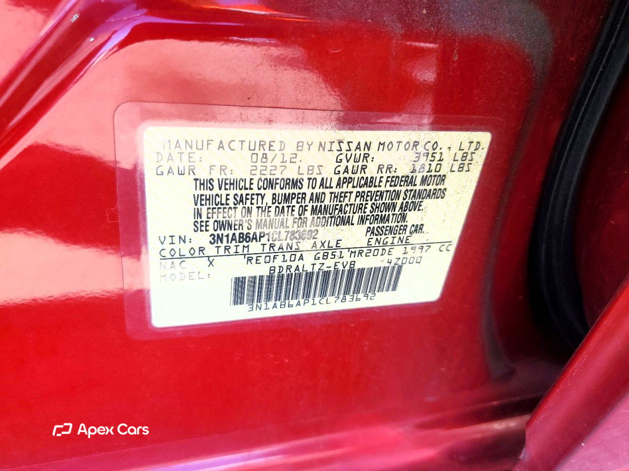 Nissan Sentra 2012