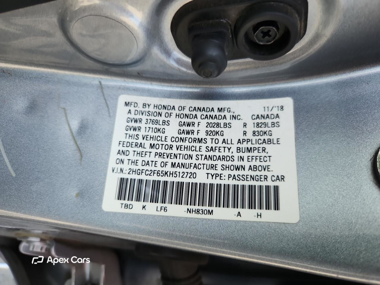 Honda Civic 2019