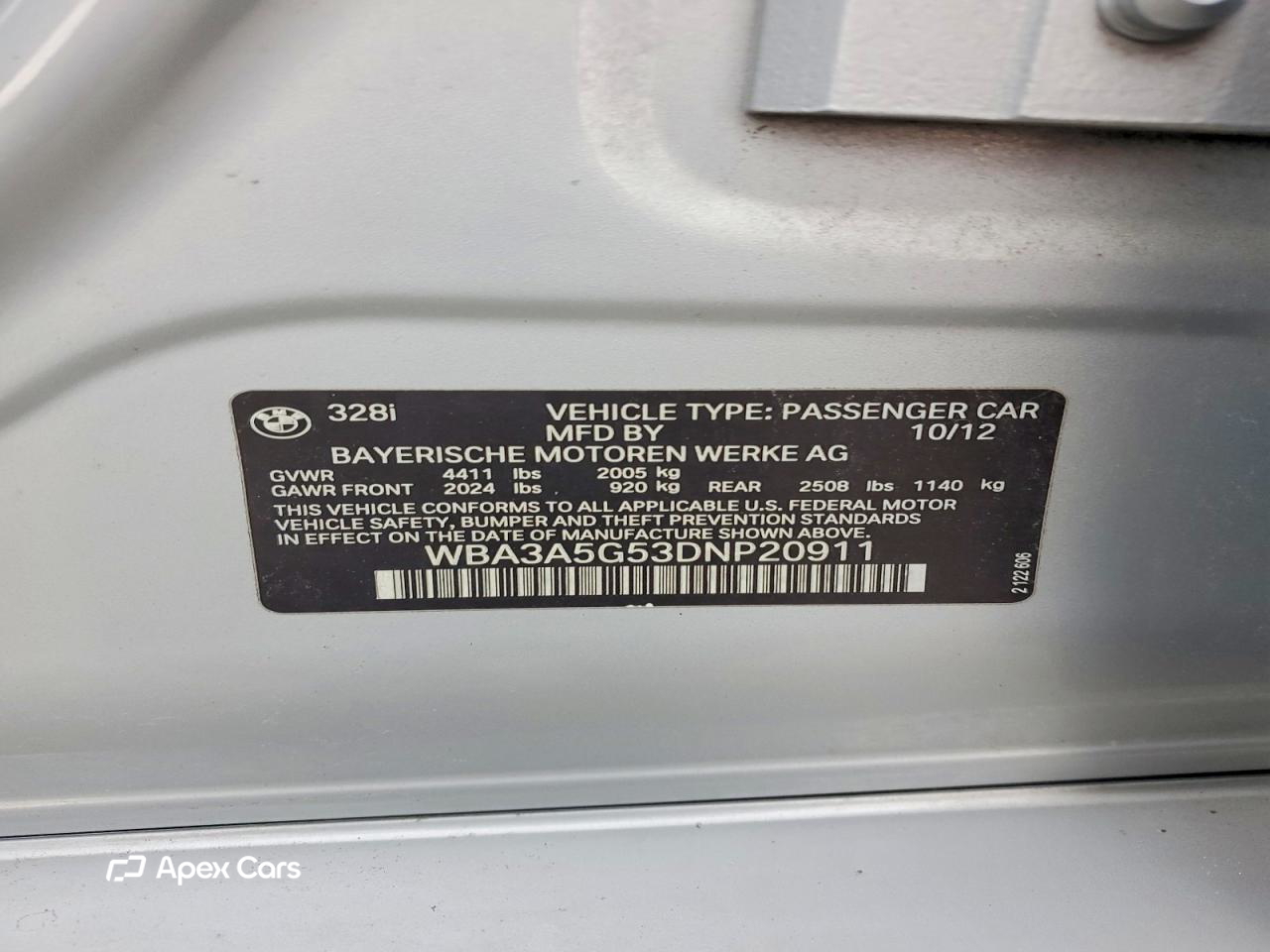 BMW Series 3 2013