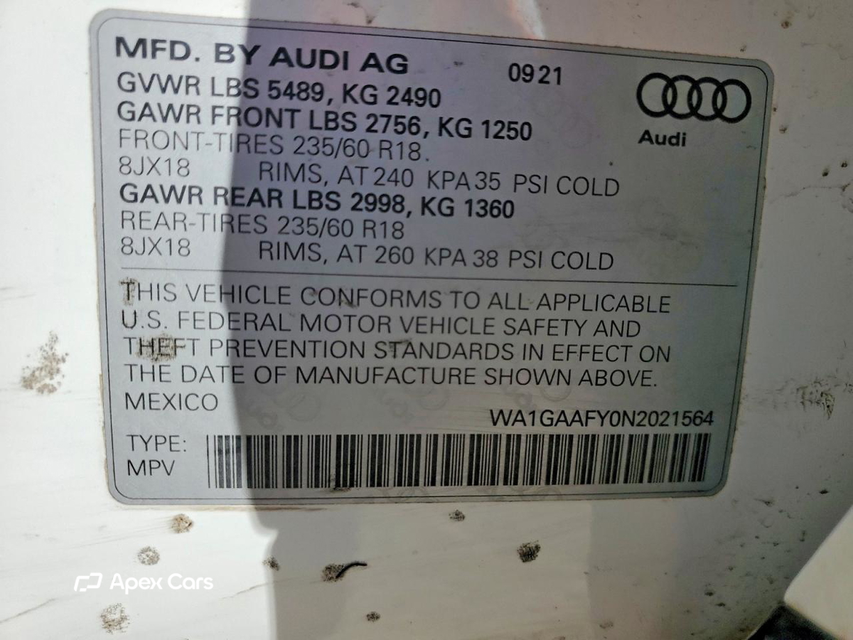 Audi Q5 2022