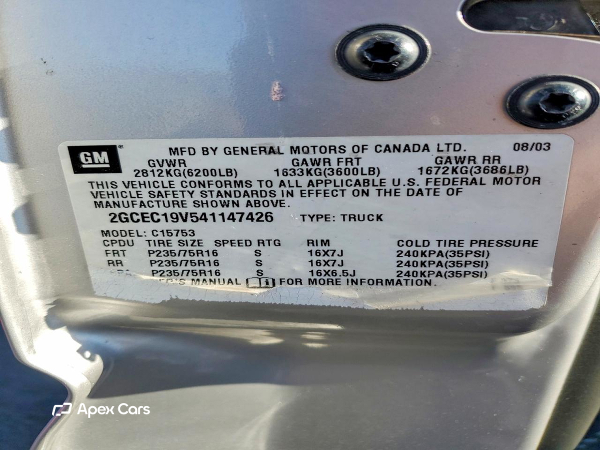 Chevrolet Silverado 2004