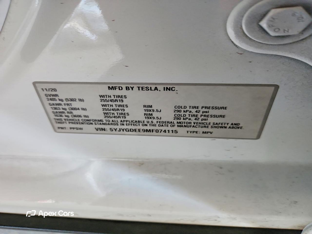 Tesla Model Y 2021