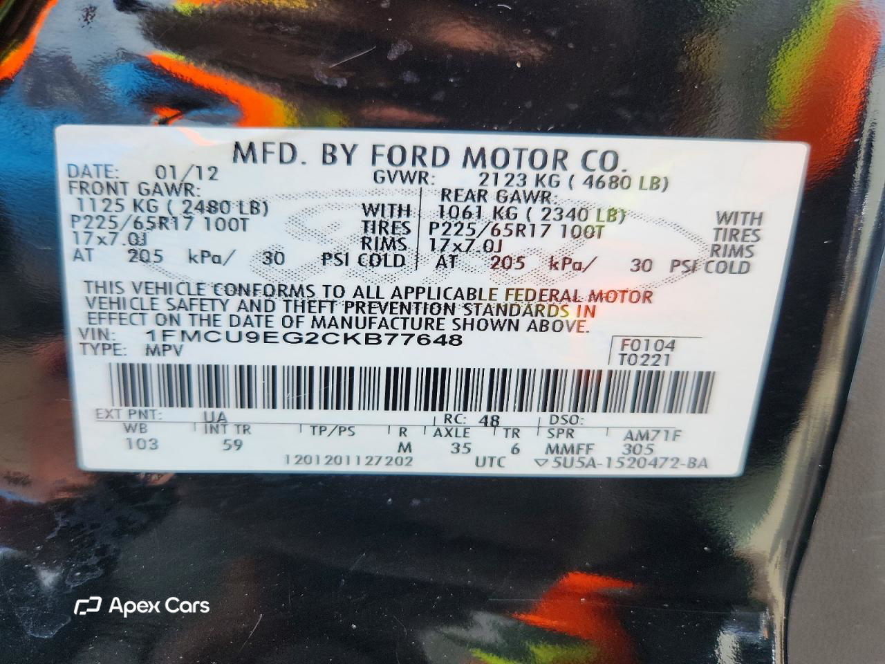 Ford Escape 2012