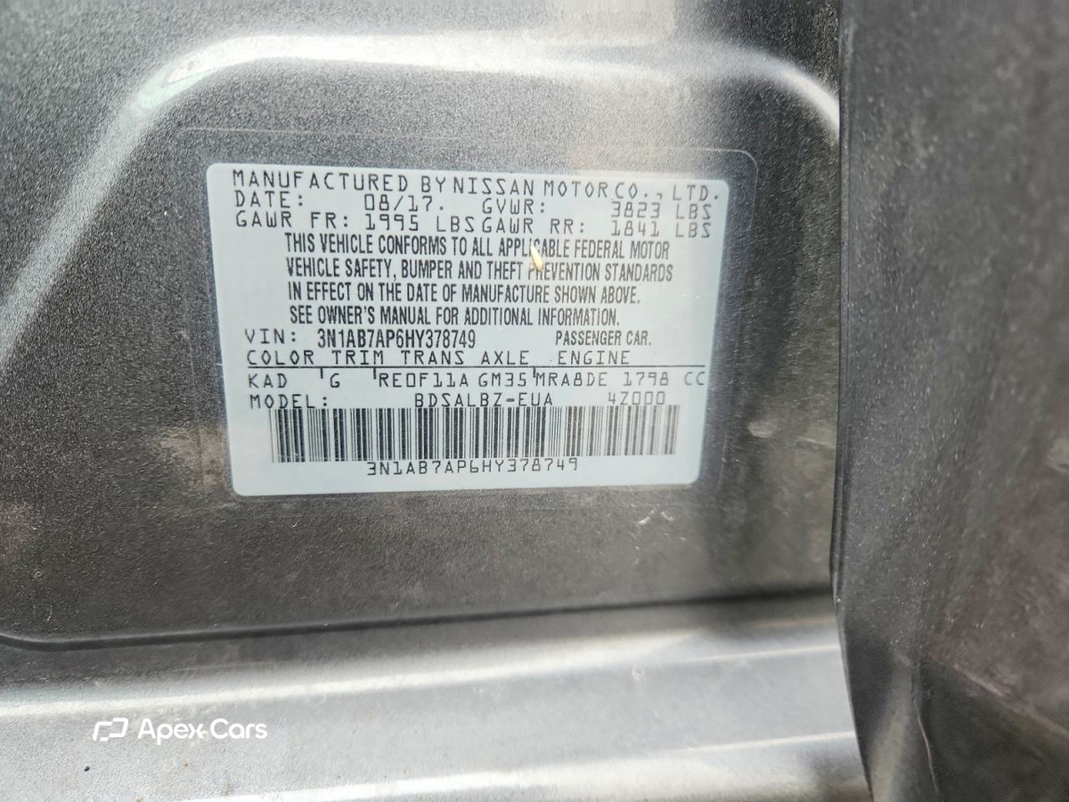 Nissan Sentra 2017