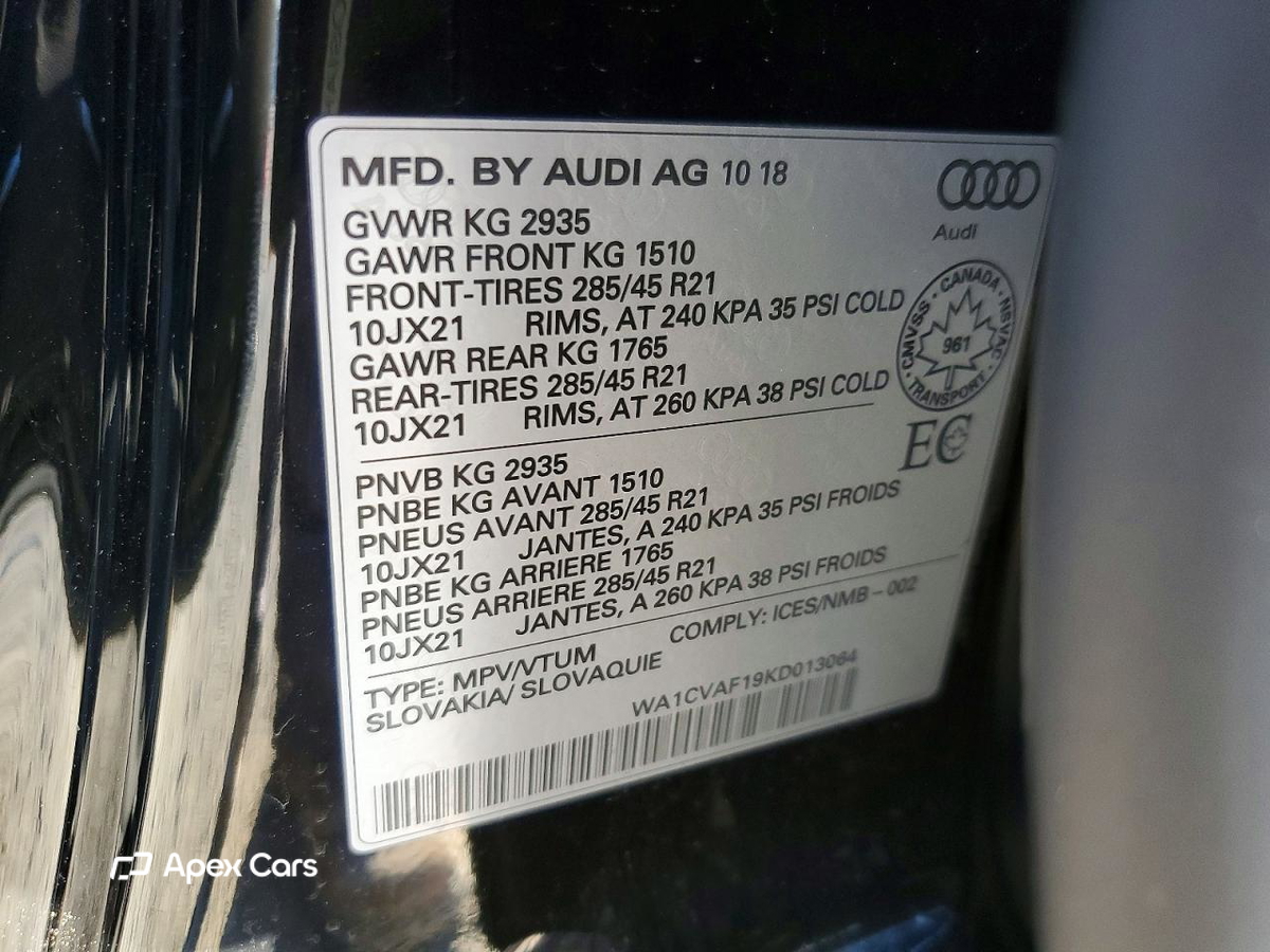 Audi Q8 2019