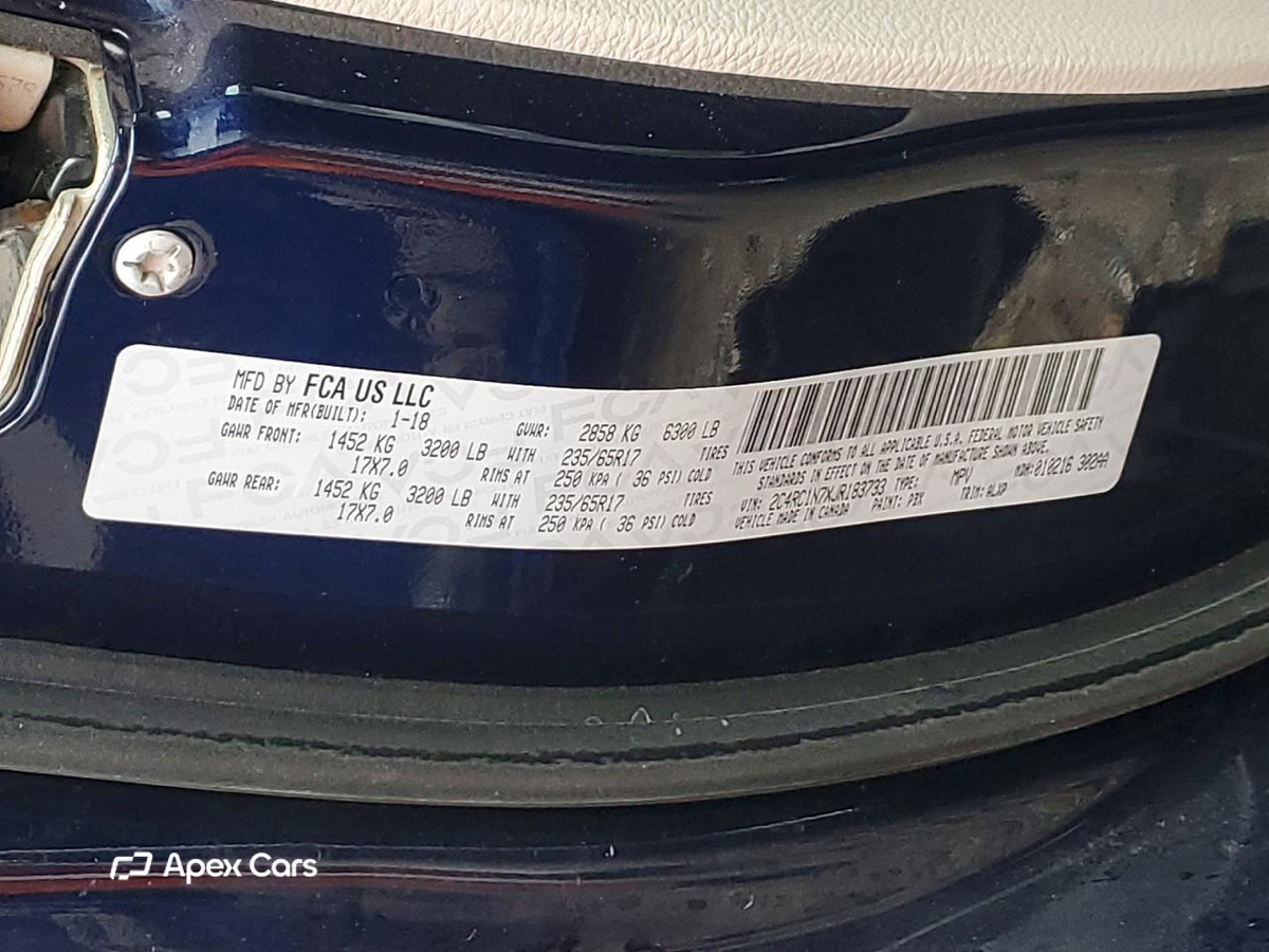 Chrysler Pacifica 2018
