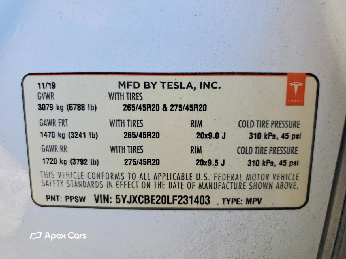 Tesla Model X 2020